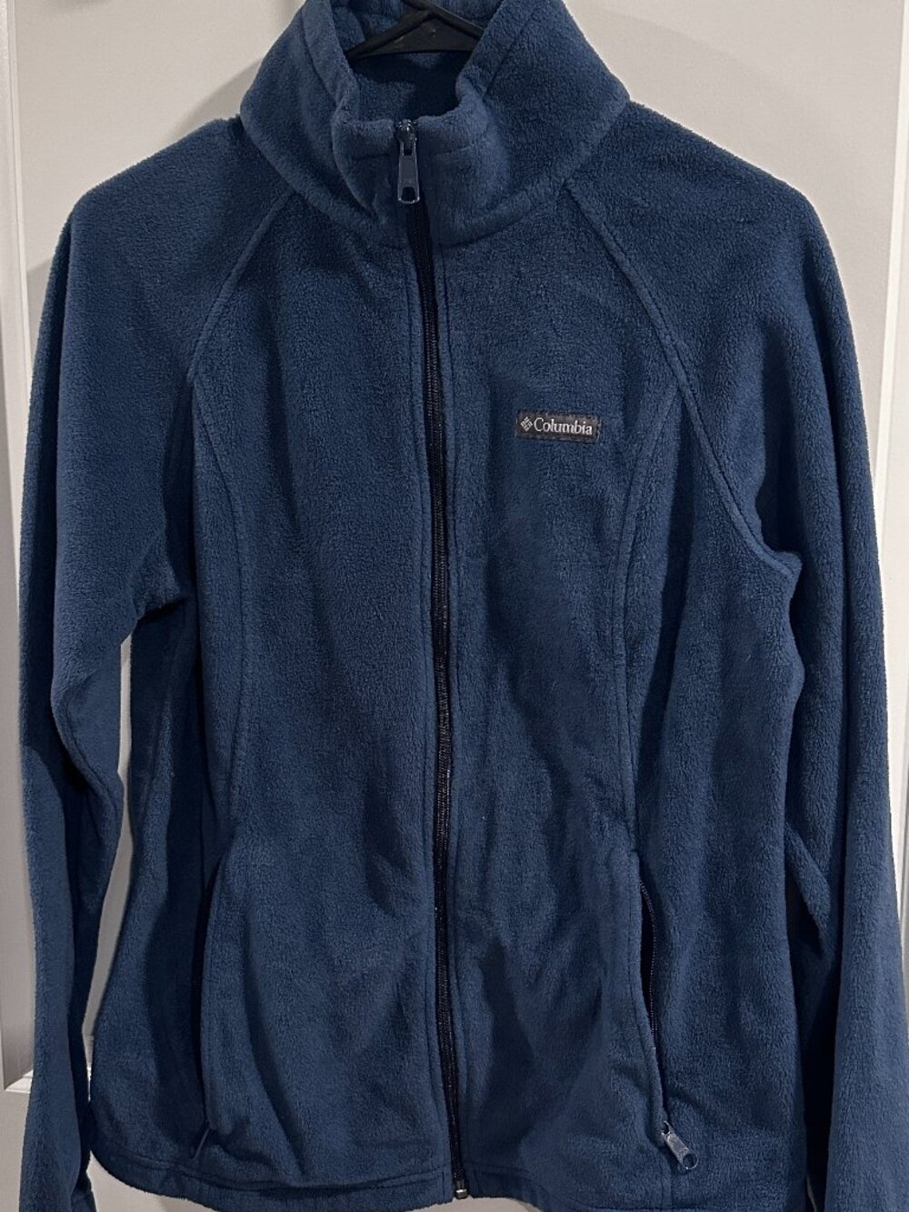 Navy Blue Columbia Fleece Jacket